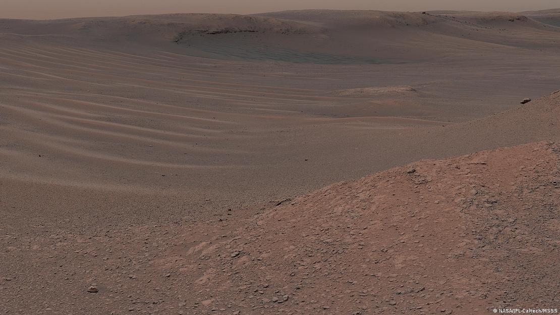 La región arcillosa del Monte Sharp, donde el Curiosity halló moléculas orgánicas conservadas durante miles de millones de años.