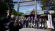 Japanese parliament members visit Yasukuni Shrine in Tokyo on April 22, 2026, as part of the shrine's three-day spring festival Japanese parliament members visit Yasukuni Shrine in Tokyo on April 22, 2026, as part of the shrine's three-day spring festival