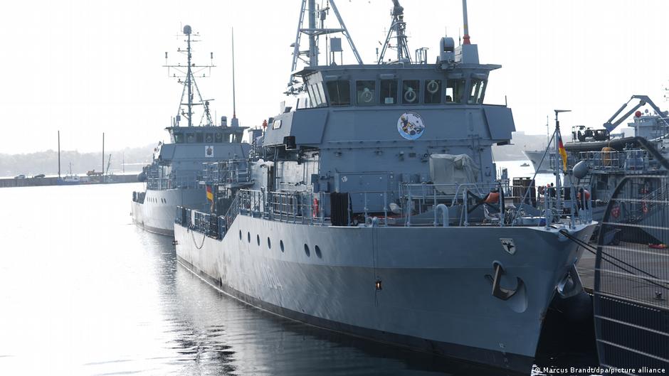 Niemcy wysyłają niszczyciela min na Morze Śródziemne