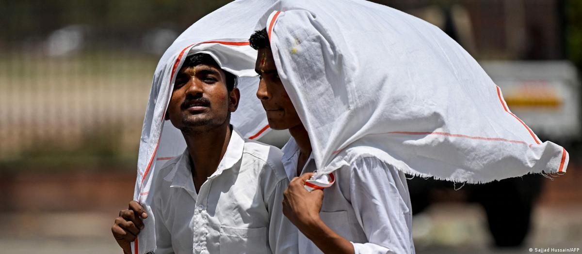 Onda de calor extremo afeta rotina e agricultura na Índia