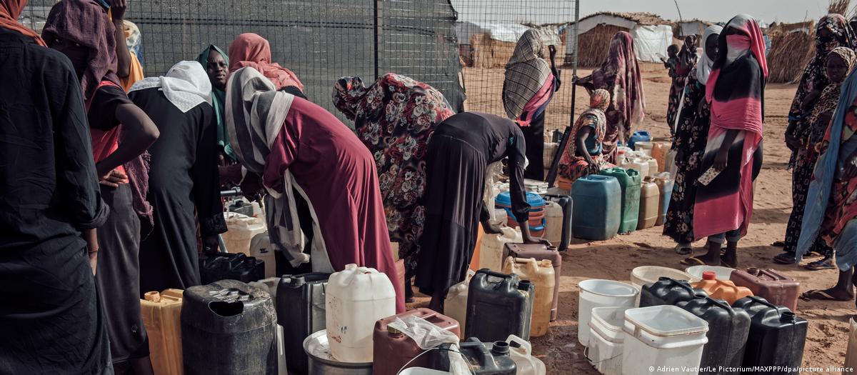 Vista da região de Wadi Fira no Chade onde ocorreram os conflitos por recursos hídricos.