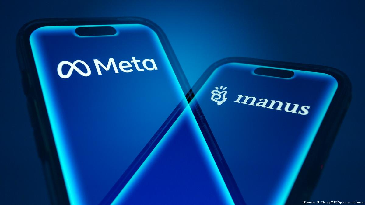 本周一，中国叫停了美国Meta公司对中国人工智能初创公司Manus的收购案。