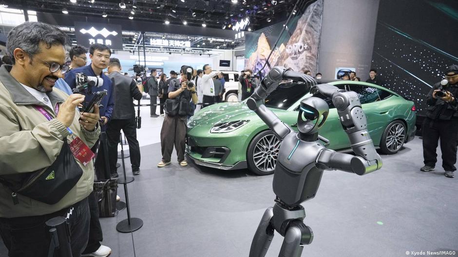 Na sajmu Pekingu naravno nije nedostajalo ni najmodernijih humanodinih robota