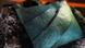A green handbag A green handbag