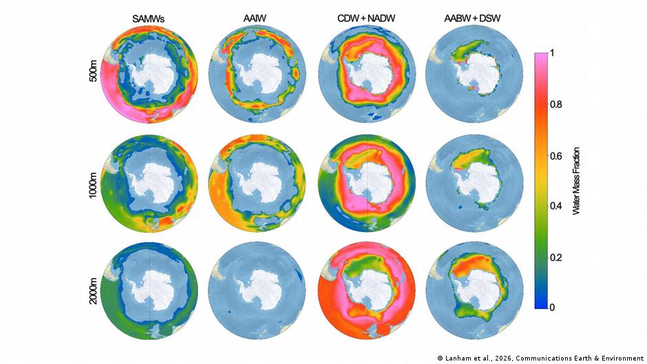 El calor de las profundidades del océano avanza sigilosamente hacia la Antártida, revela un nuevo estudio