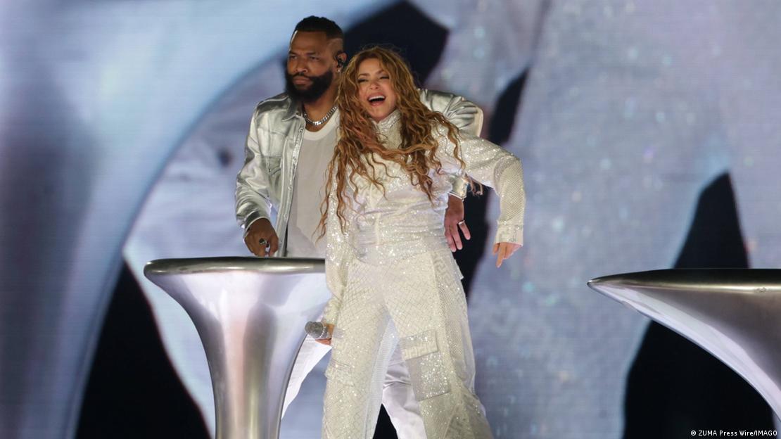 Shakira em show na Cidade do México, em 2025 Shakira em show na Cidade do México, em 2025