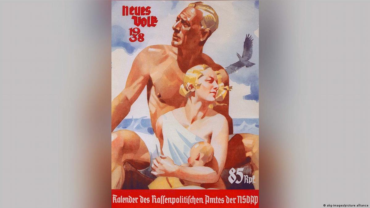 纳粹德国种族政策局1938年印发的宣传日历