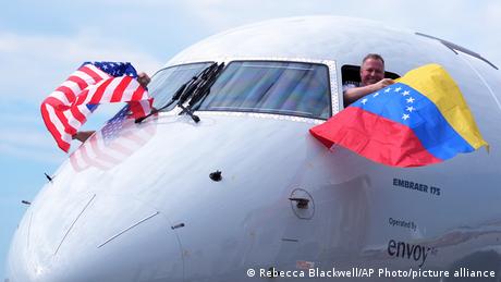 Erster Linienflug zwischen USA und Venezuela seit 2019