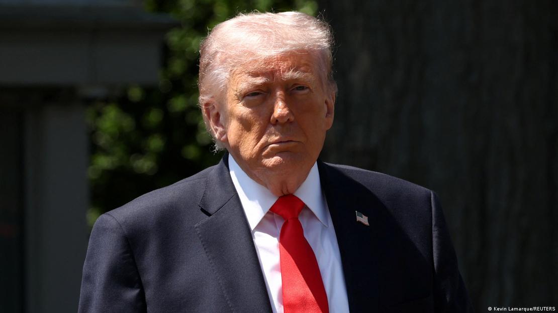 US-Präsident Donald Trump verlässt das Weiße Haus