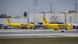 Spirit Airlines airplanes sit parked at Fort Lauderdale on April 23, 2026 Spirit Airlines airplanes sit parked at Fort Lauderdale on April 23, 2026