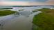 An aerial view of Lake Chad An aerial view of Lake Chad