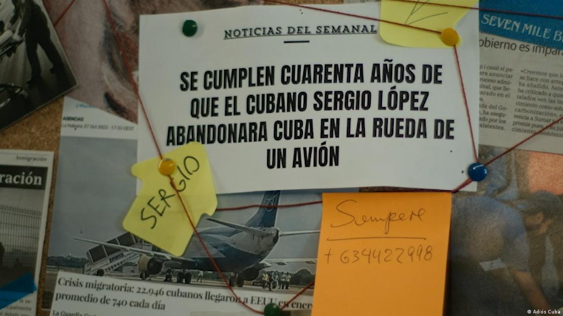 Imagen de "Adiós Cuba".