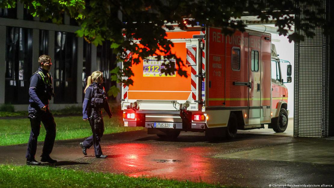 Ambulância em Düsseldorf