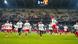 Freiburg players celebrate reaching the Europa League final Freiburg players celebrate reaching the Europa League final