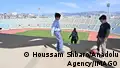 Sport helping displaced Lebanese living in stadium to cope