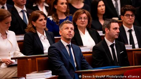 Amtseinführung von Premierminister Peter Magyar im ungarischen Parlament