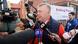 David Farley speaks to the media David Farley speaks to the media