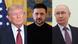 Дональд Трамп, Володимир Зеленський і Володимир Путін Дональд Трамп, Володимир Зеленський і Володимир Путін