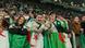 Algeria fans in the stands during the international friendly match between Algeria and Uruguay Algeria fans in the stands during the international friendly match between Algeria and Uruguay