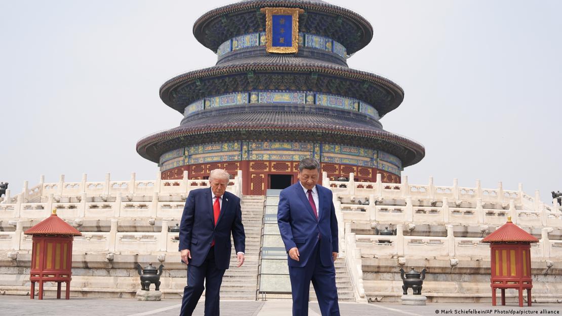 Donald Trump e Xi Jinping 
