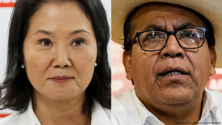 Fujimori y Sánchez disputarán la segunda vuelta en Perú
