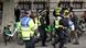 Police detain a person during the pro-Palestine march in central London on May 16, 2026 Police detain a person during the pro-Palestine march in central London on May 16, 2026
