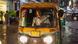 Auto rickshaw in the evening on the street of the capital of India, Delhi Auto rickshaw in the evening on the street of the capital of India, Delhi