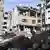 Edificio destruido en Líbano tras un ataque de Israel.