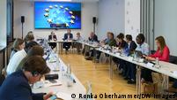Deutschland Berlin | Sitzung des Deutsch-Französischen Kulturrats mit Barbara Massing & Marie-Christine Saragosse