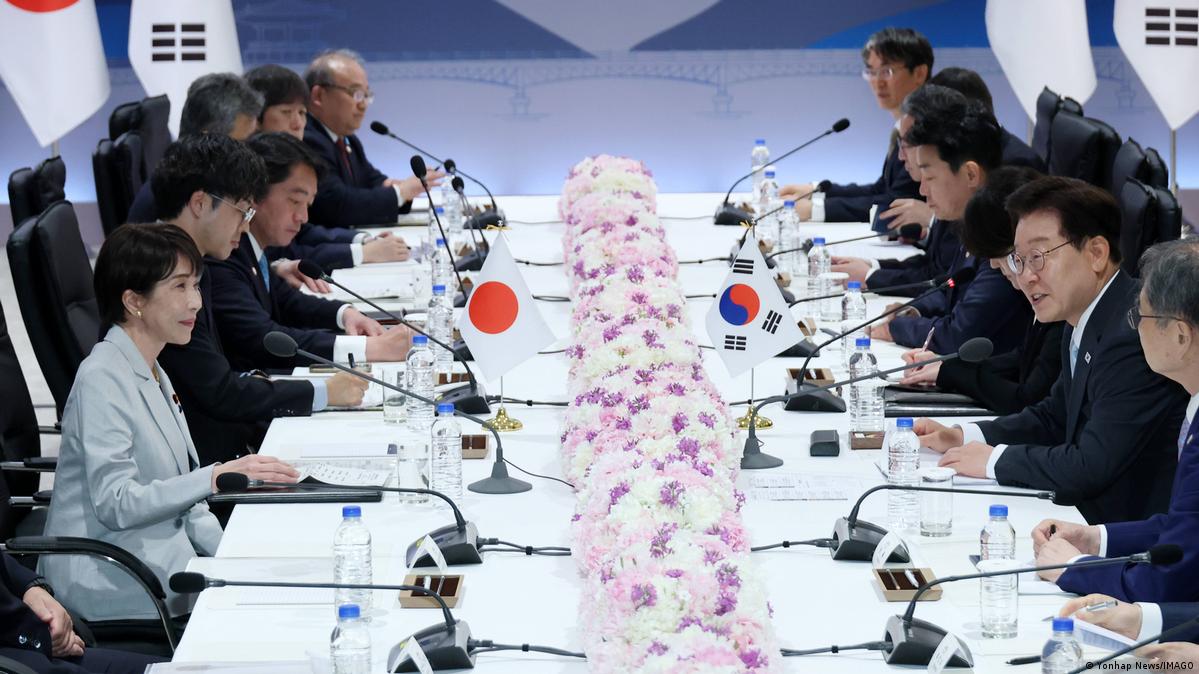 日韩双方在李在明家乡安东会谈