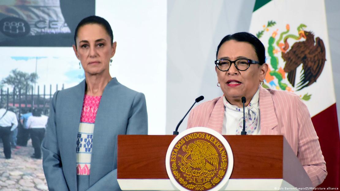 Rosa Icela Rodríguez e Claudia Sheinbaum Rosa Icela Rodríguez e Claudia Sheinbaum