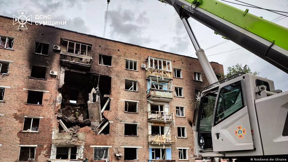 У Сумах уже 18 поранених через атаку реактивних дронів