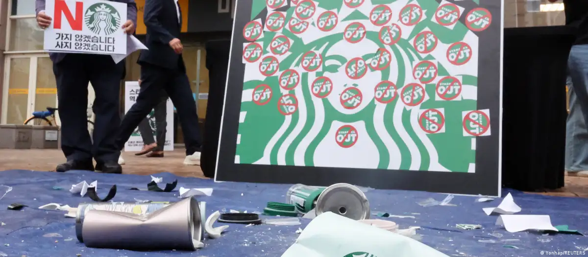 South Korea: Police raid Starbucks HQ over 'Tank Day' fiasco