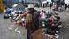 Pilas de basura acumulada debido a bloqueos y protestas que exigen la renuncia de Paz, en El Alto (21.05.2026)