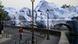 An installation that turns a bridge in Paris into a rocky cavern An installation that turns a bridge in Paris into a rocky cavern