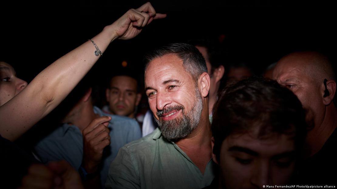 Aşırı sağcı Vox Partisi Genel Başkanı Santiago Abascal
