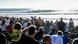 People at in World Surf League's New Zealand Pro event in Raglan, New Zealand People at in World Surf League's New Zealand Pro event in Raglan, New Zealand