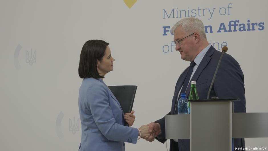 "Перемога України відкриє шлях до свободи Білорусі": Тихановська вперше приїхала до Києва
