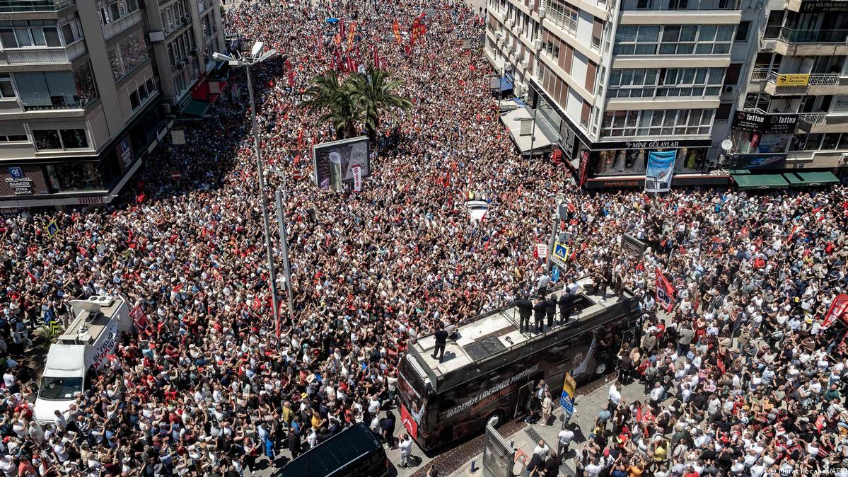Ozgur Ozel says he has no plans to quit the opposition CHP and is calling for its members to elect a new leader Image: Murat Kocabas/AFP