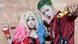 China Hongkong 2026 | Bunt verkleidete Cosplayer auf der Hong Kong Comic Con: rechts im Bild ein junger Mann als "Joker" mit grünen Haaren, maskenartigem Gesicht und goldener Pistole, links daneben eine junge Frau als "Harley Quinn", eine ebenfalls maskenartig geschminkte Figur mit Schlagstock und sexualisierter Kleidung wie einem tiefen Dekolleté. Beides sind Figuren aus dem Umfeld der Batman-Comics. China Hongkong 2026 | Bunt verkleidete Cosplayer auf der Hong Kong Comic Con: rechts im Bild ein junger Mann als "Joker" mit grünen Haaren, maskenartigem Gesicht und goldener Pistole, links daneben eine junge Frau als "Harley Quinn", eine ebenfalls maskenartig geschminkte Figur mit Schlagstock und sexualisierter Kleidung wie einem tiefen Dekolleté. Beides sind Figuren aus dem Umfeld der Batman-Comics.