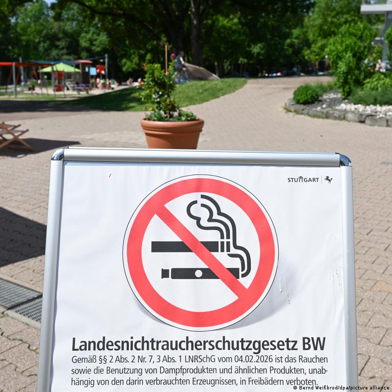 germany tobacco law news Baden-Württemberg restricts smoking in public spaces