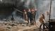 Bomberos luchan contra las llamas en el incendio en un hotel de Nueva Delhi. (3.06.2026).