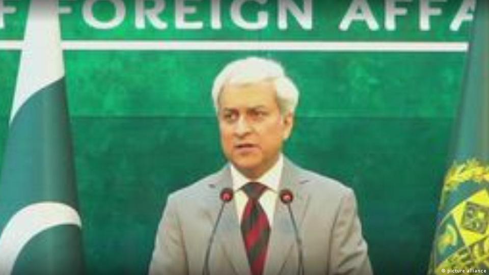 طاهر اندرابی، سخنگوی وزارت خارجه پاکستان طاهر اندرابی، سخنگوی وزارت خارجه پاکستان