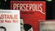 Un ejemplar de "Persépolis", la novela gráfica autobiográfica de Marjane Satrapi, a la venta en una librería de Belgrado en 2020.