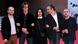 Marjane Satrapi (centro) junto a su marido Mattias Ripa (segundo desde la izquierda) en el Festival de Cine de Roma en 2012, donde presentaron la película "La Bande Des Jotas".