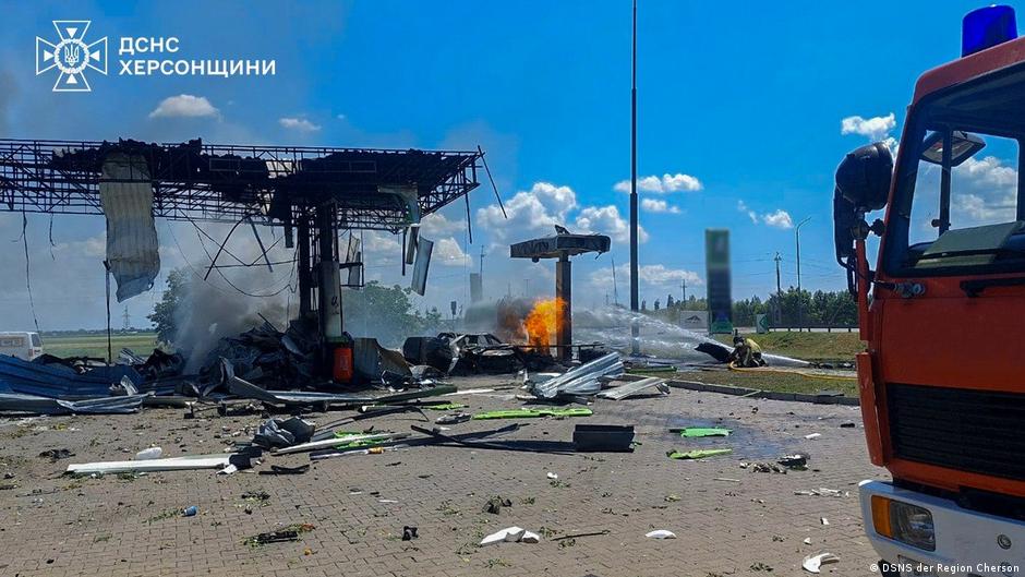ВС России атаковали дроном скорую помощь в Херсоне