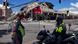Police gather in front of a collapsed Jollibee fast food restaurant after an 7.8 magnitude earthquake in General Santos City on June 8, 2026. A 7.8-magnitude earthquake that struck the southern Philippines on June 8 killed at least one person and collapsed buildings, police said, as the disaster sparked tsunami warnings across the region Police gather in front of a collapsed Jollibee fast food restaurant after an 7.8 magnitude earthquake in General Santos City on June 8, 2026. A 7.8-magnitude earthquake that struck the southern Philippines on June 8 killed at least one person and collapsed buildings, police said, as the disaster sparked tsunami warnings across the region