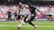 Jonathan Tah wins the ball against USA Jonathan Tah wins the ball against USA