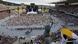La visita ha atraído a grandes multitudes desde que el Papa llegó a España el sábado. En Barcelona, miles de personas se reunieron en el Estadio Olímpico Lluís Companys. (09.06.2026)