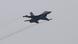A Pakistani Air Force fighter jet flies in the sky A Pakistani Air Force fighter jet flies in the sky
